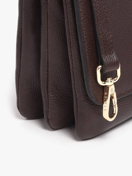 Sac Bandoulière M Tradition Cuir Etrier Marron tradition ETRA207M vue secondaire 2