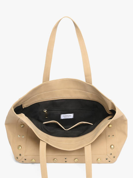 Sac Porté épaule A4 Eyelet Torrow Beige eyelet TEYE01 vue secondaire 2