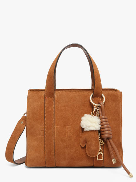 Sac Porté Main Et Bandoulière Alpin Etrier Marron alpin EALN140S