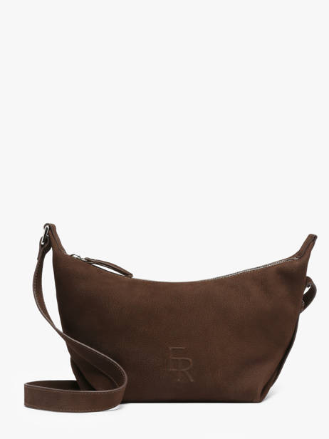 Sac Bandoulière Cavalier Nubuck Etrier Marron cavalier nubuck ECAN228M
