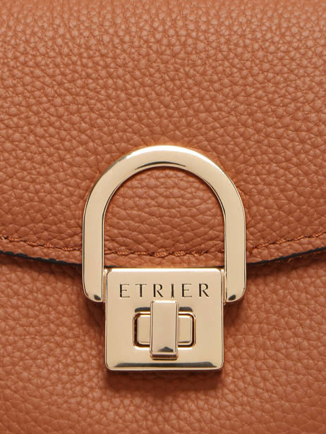 Crossbody Bag Equestre Leather Etrier Brown equestre EEQT212M other view 3