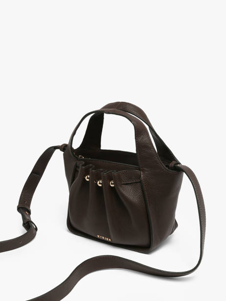 Sac Bandoulière Foudre Etrier Marron foudre EFOD238S vue secondaire 1
