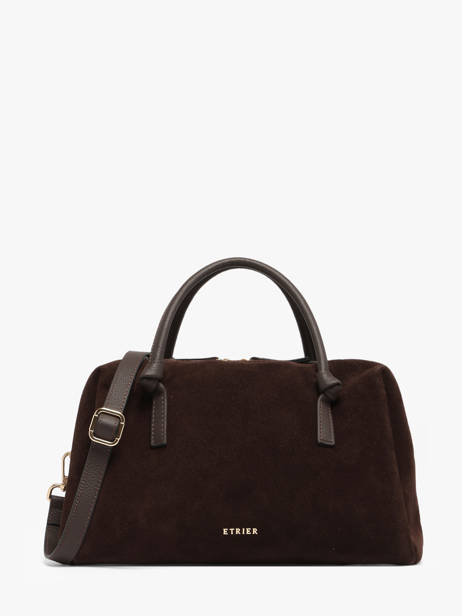 Sac Porté Main Sienne Etrier Marron sienne ESIN220M
