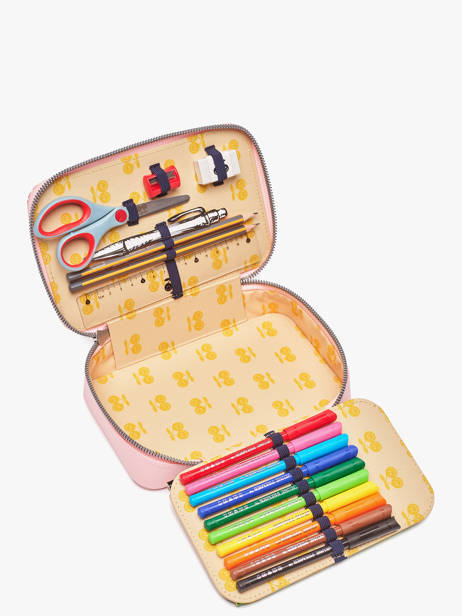 Trousse 1 Compartiment Jeune premier Bleu daydream girls G vue secondaire 3