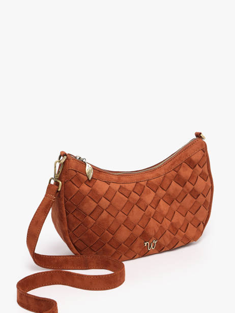 Sac Bandoulière Aubepine Woomen Marron aubepine WAUB19 vue secondaire 2