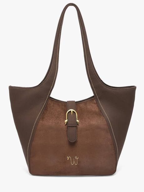 Shoulder Bag Ellebore Woomen Brown ellebore WHEB07