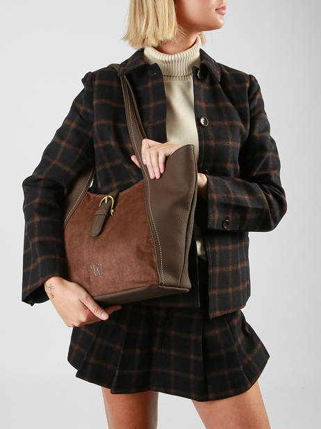 Shoulder Bag Ellebore Woomen Brown ellebore WHEB07 other view 1