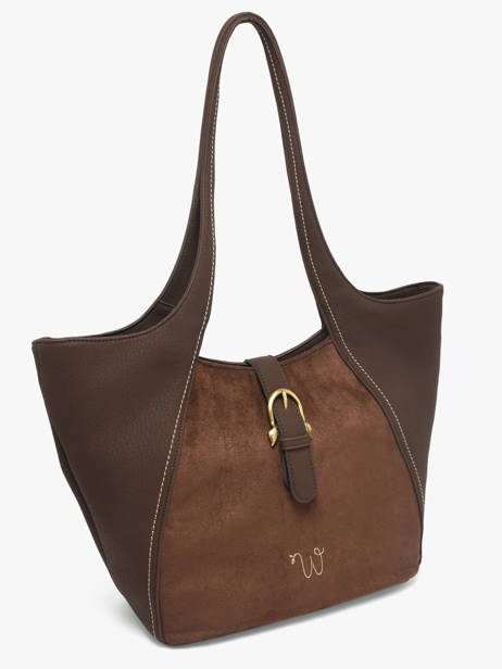 Shoulder Bag Ellebore Woomen Brown ellebore WHEB07 other view 2