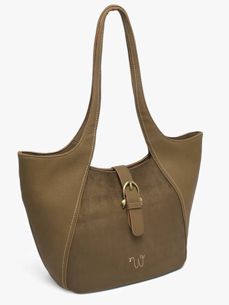 Sac Porté épaule Ellebore Woomen Vert ellebore WHEB07 vue secondaire 2