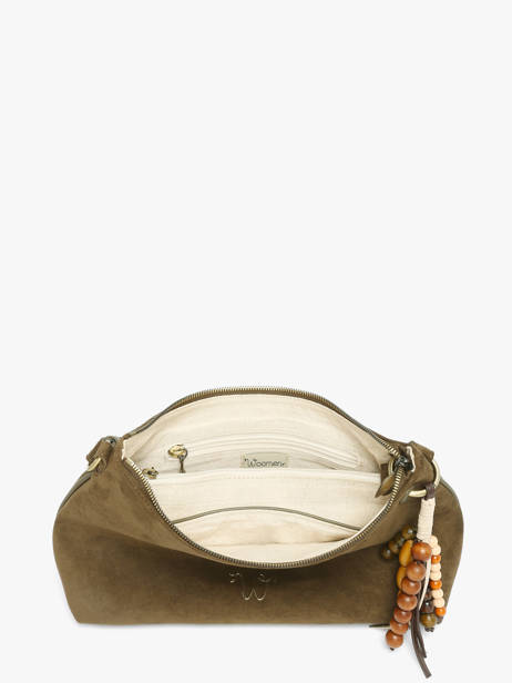 Sac Bandoulière Ginseng Woomen Vert ginseng WGIN03 vue secondaire 4
