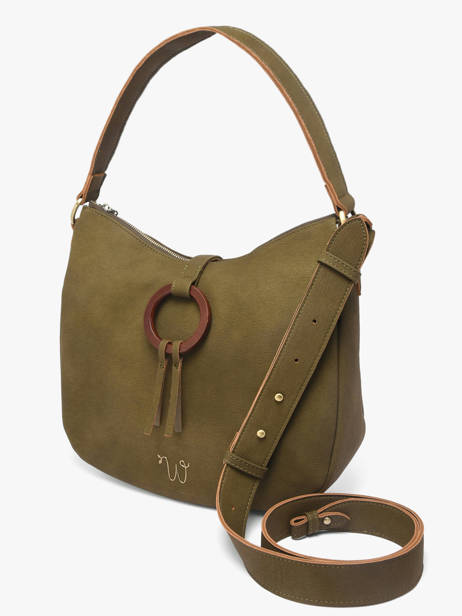 Shoulder Bag Verveine Polyurethane Woomen Green verveine WVER10 other view 3