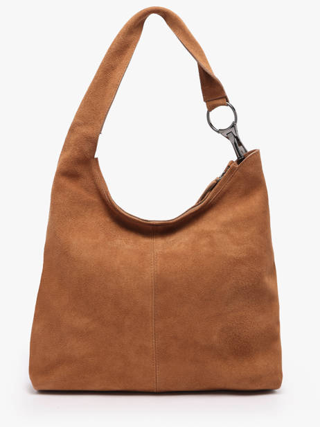 Sac Porté épaule Leather Cuir Biba Marron leather JAP2L vue secondaire 3
