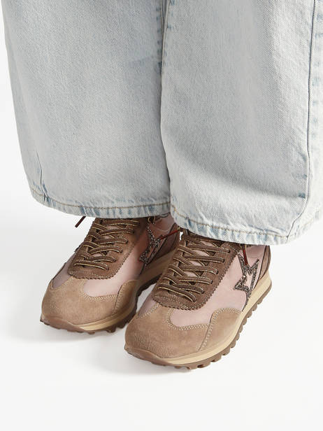 Platform Sneakers Cetti Pink women SRA other view 1