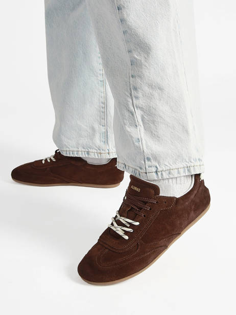 Sneakers Tb.24 Suede Alohas Brown women 10112003 other view 1