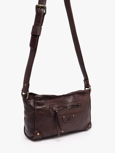Sac Bandoulière Heritage Cuir Biba Marron heritage AKA3L vue secondaire 1