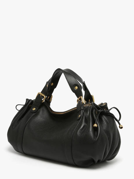 Sac Porté épaule D Light Cuir Gerard darel Noir d light DES01440 vue secondaire 2