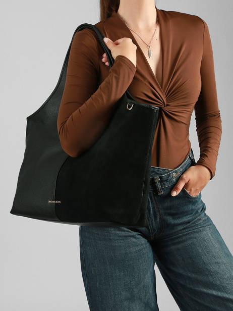 Cabas Henly Michael kors Noir henly T6G51T3S vue secondaire 1