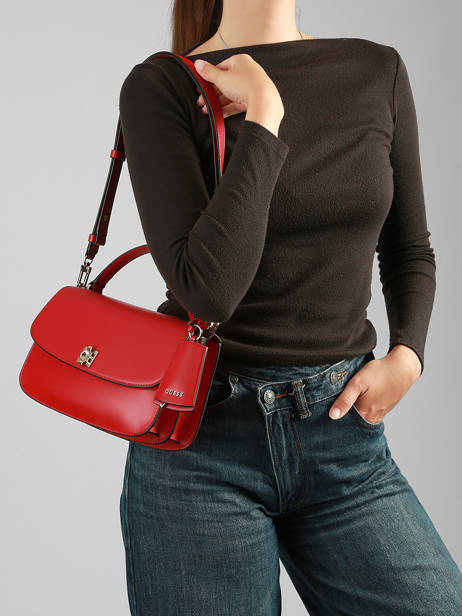 Sac Porté épaule Audrey Guess Rouge audrey VG973421 vue secondaire 1