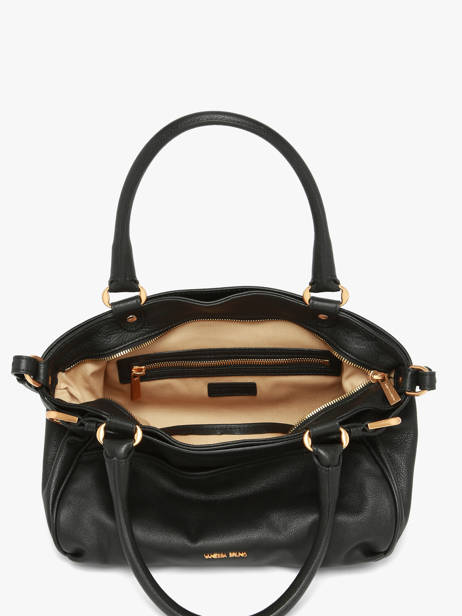 Petit Sac Lune En Cuir Vanessa bruno Noir lune 11V40920 vue secondaire 4
