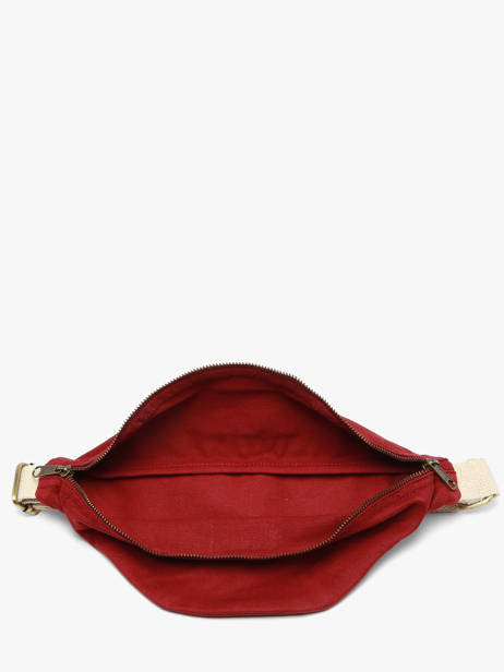 Sac Banane S Olivia Hindbag Rouge best seller OLI vue secondaire 2