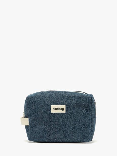 Trousse De Toilette Léon Denim Coton Hindbag Bleu denim DE