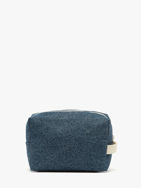 Trousse De Toilette Léon Denim Coton Hindbag Bleu denim DE vue secondaire 2