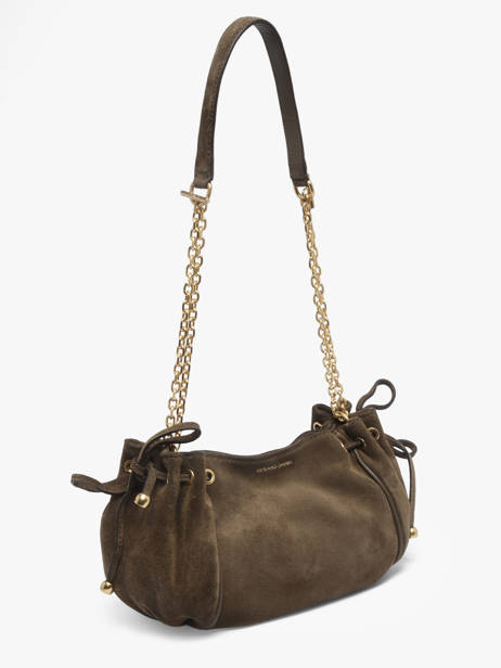 Sac Bandoulière Studio Cuir Gerard darel Vert studio DES07400 vue secondaire 1
