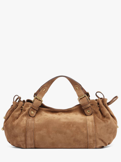 Sac Porté épaule Folk Cuir Gerard darel Beige folk DES01407 vue secondaire 4