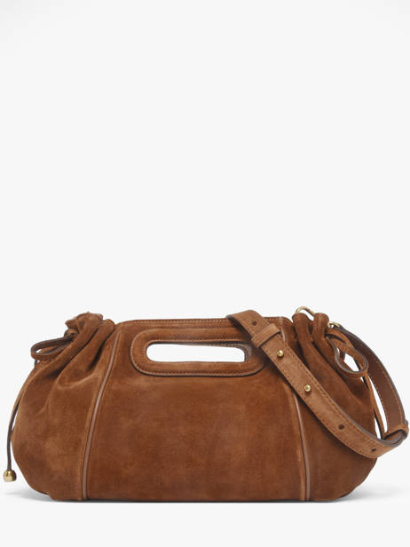 Sac Bandoulière Studio Cuir Gerard darel Marron studio DES08405 vue secondaire 4