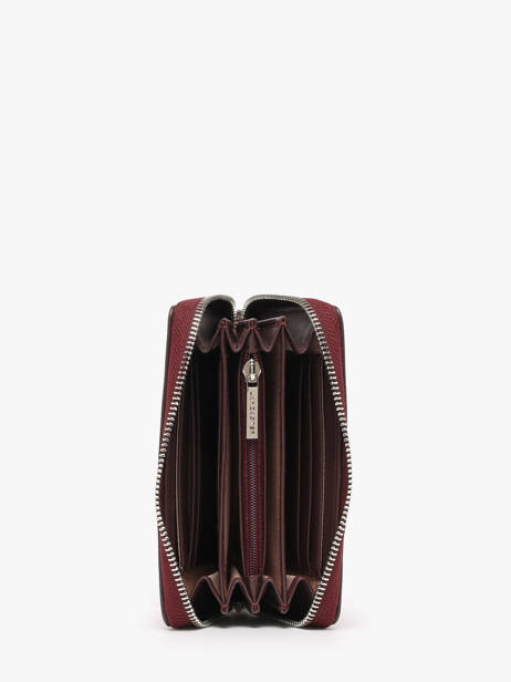 Wallet Paris Leather Lancaster Red paris pm 25 other view 1