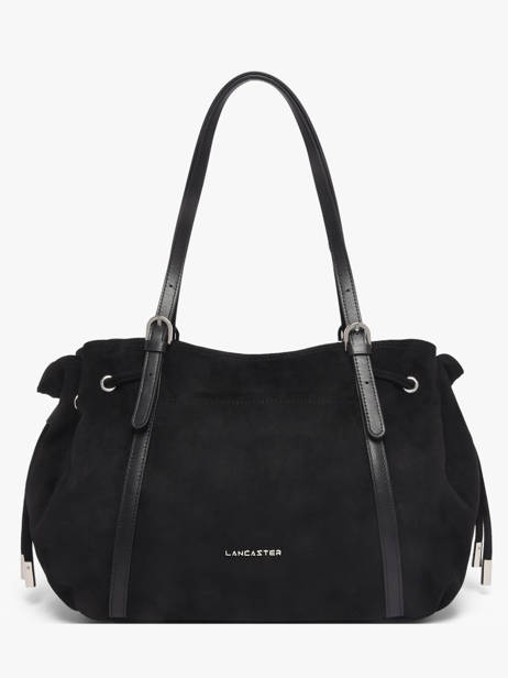 Sac Porté épaule Velvet Emma Polyester Lancaster Noir velvet emma 97