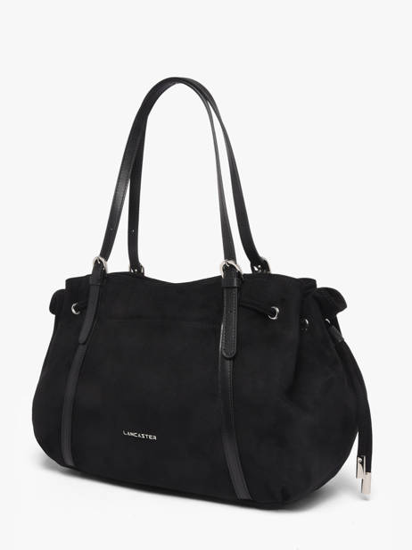 Sac Porté épaule Velvet Emma Polyester Lancaster Noir velvet emma 97 vue secondaire 1