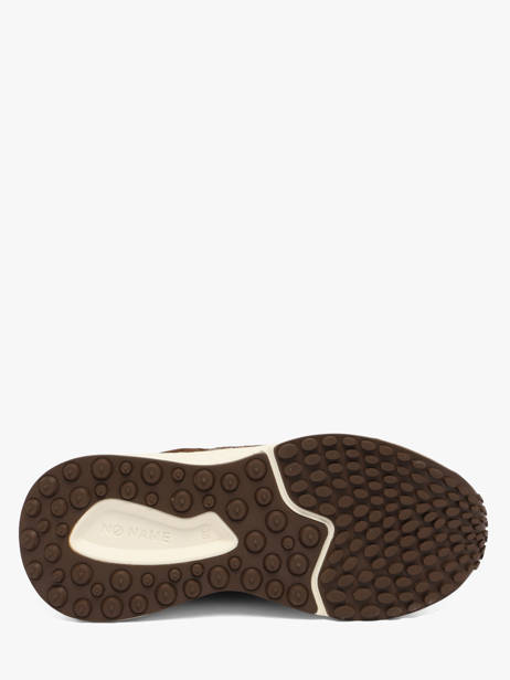 Sneakers Plateforme En Cuir No name Marron women NNVESC04 vue secondaire 4