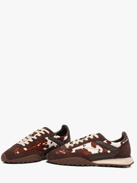 Sneakers En Cuir Hoff Marron women 22659412 vue secondaire 2