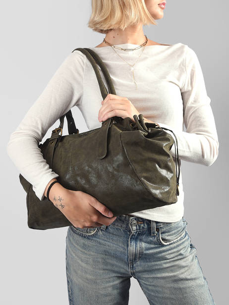 Sac Porté épaule Lace A4 Mandoline Vert lace 27691 vue secondaire 1