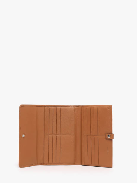 Continental Wallet Leather Hexagona Brown confort 467466R other view 1