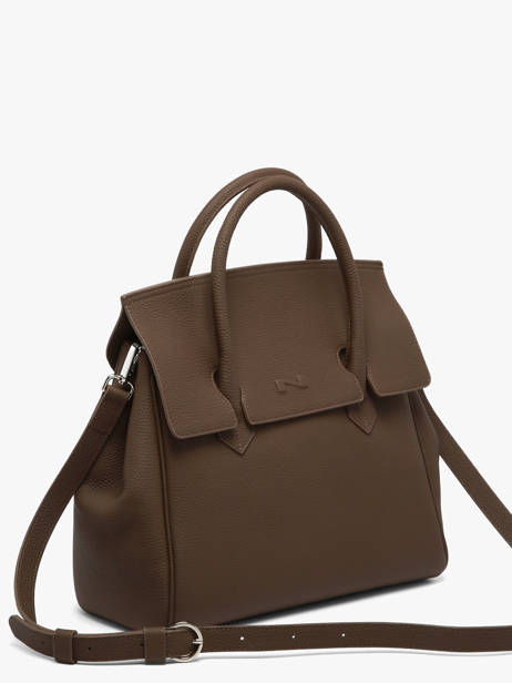 Top Handle Clara Leather Nathan baume Brown nathan 2 other view 1