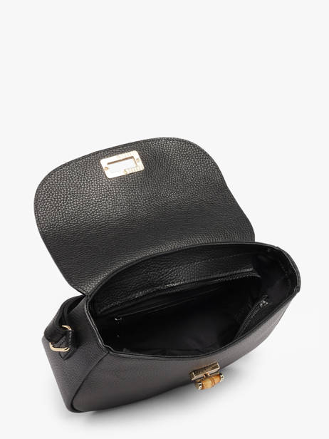 Sac Bandoulière Caviar Cuir Milano Noir caviar CA26068 vue secondaire 3