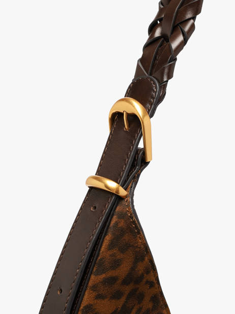 Sac Porté épaule Jess Cuir Vanessa bruno Marron jess 10V40917 vue secondaire 2