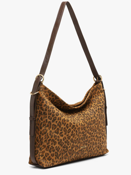 Sac Porté épaule Moreen Cuir Daim Nat et nin Marron vintage MOREEN vue secondaire 1