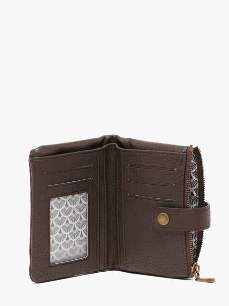 Porte-monnaie Soft Mandoline Marron soft 376 vue secondaire 1