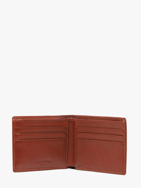 Portefeuille Cuir Hexagona Marron stuart 198472 vue secondaire 2