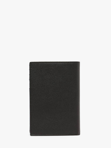Portefeuille Lucien En Cuir Grainé Le tanneur Noir lucien graine THGR3311 vue secondaire 3
