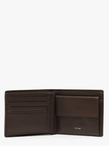Portefeuille Lucien En Cuir Huilé Le tanneur Marron lucien huile THHU3350 vue secondaire 1