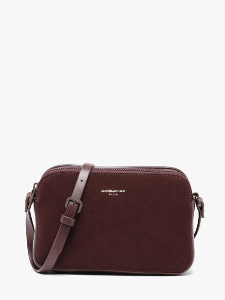 Sac Bandoulière Essentiel David jones Violet essentiel CM7335