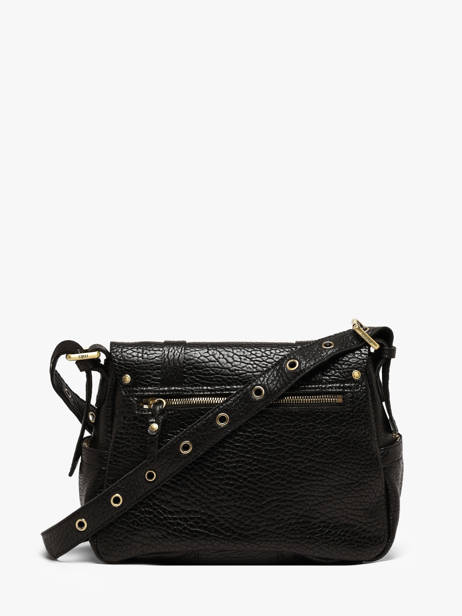 Sac Bandoulière Vintage Cuir Mila louise Noir vintage 3917E1 vue secondaire 3