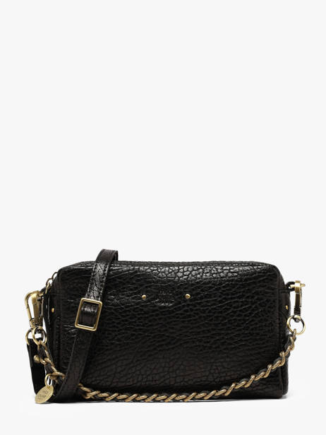 Sac Bandoulière Vintage Cuir Mila louise Noir vintage 23673XE1