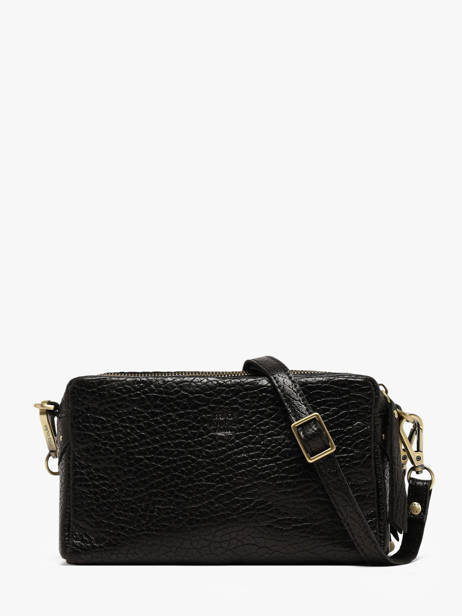 Sac Bandoulière Vintage Cuir Mila louise Noir vintage 23673XE1 vue secondaire 3