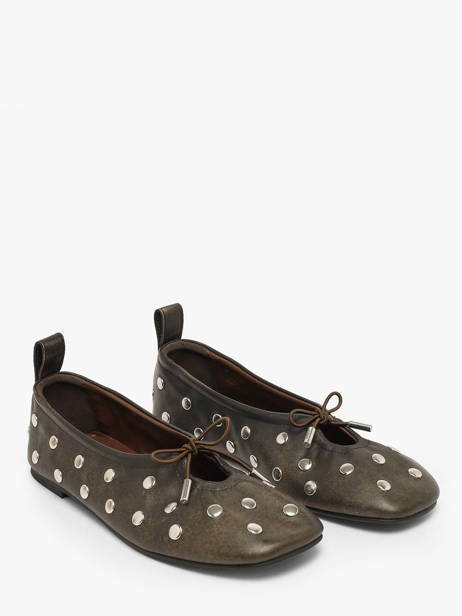 Ballerines Rosalind En Cuir Alohas Marron women 10143501 vue secondaire 1