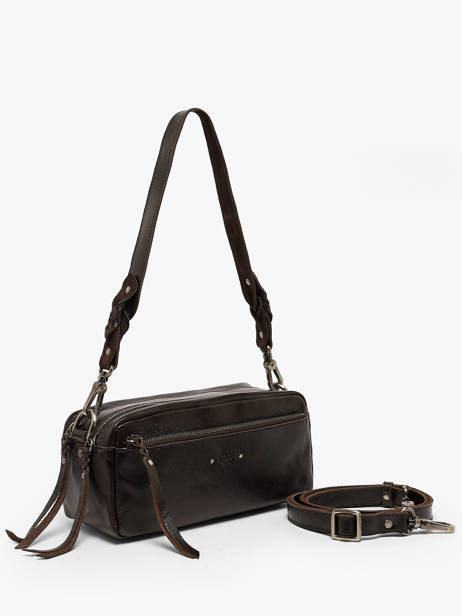 Crossbody Bag Vintage Leather Mila louise Brown vintage 3920CC other view 1